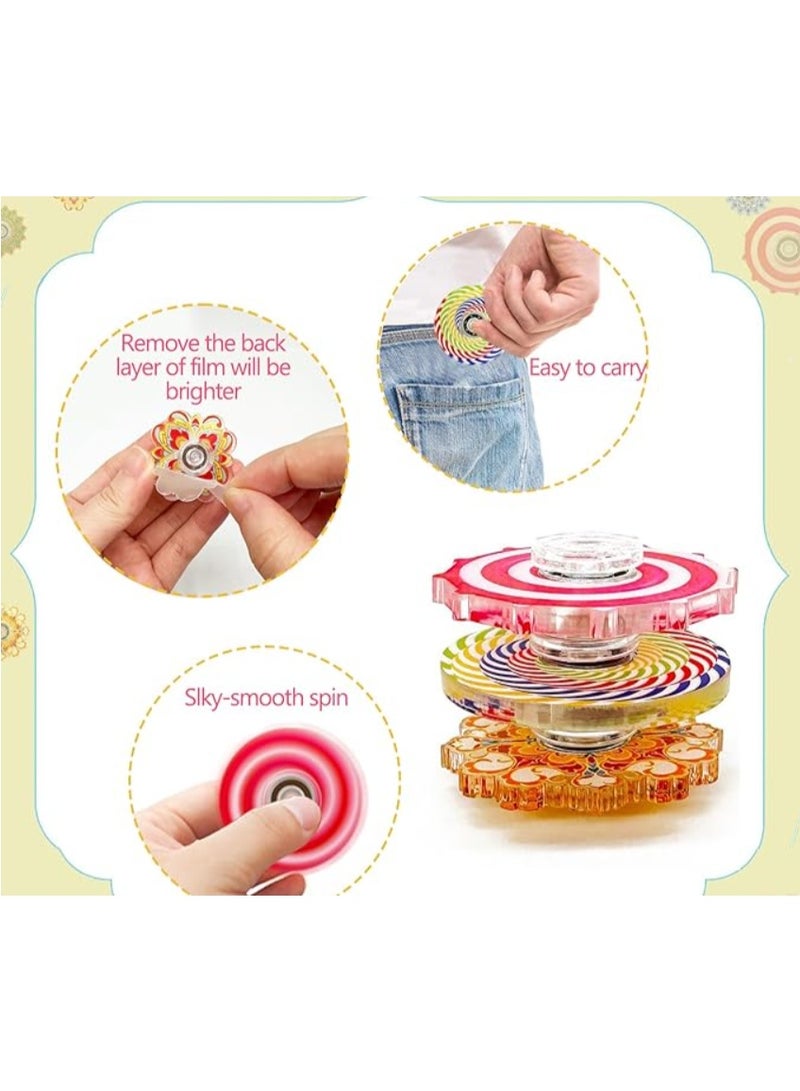 Sqlhrke 40-piece mini fidget spinner set, Easter party favors, goody bag fillers, sensory stress-relieving toys for children, teens, and adults with autism, treasure chest toy for classroom prize supplies - Image 2